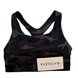 NWT Athleta ULTIMATE BRA D-DD Camo Sports Bra Size XS